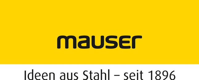 Set di contenitori aperti Mauser ( 9000453791 ) H140xL602xD250mm acciaio zincato 4 x MK4 blu