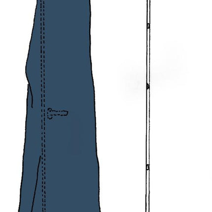 Kirchner Coperchio di protezione Simproflex ( 4000369719 ) protezione finestra larghezza 125 cm trasparente