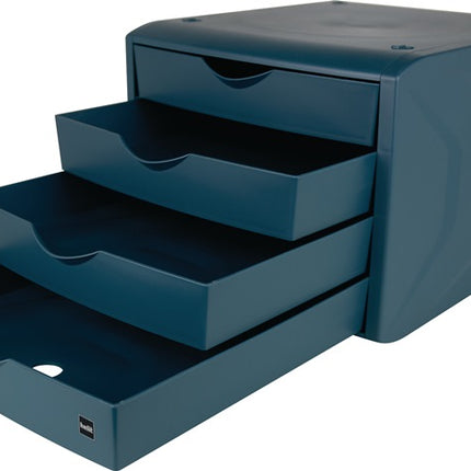 Cassettiera Helit ( 9000493491 ) con fermo estraibile 4 cassetti