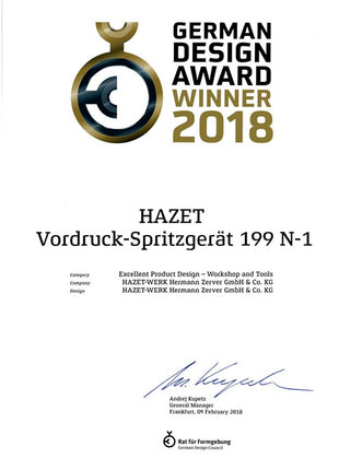 Hazet Pulvérisateur à pression 199N-1 ( 8000466244 ) 1 l