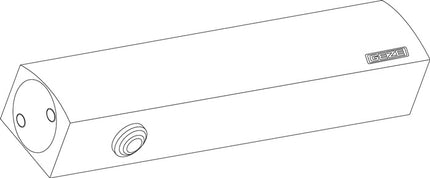 GEZE chiudiporta TS 5000 L ( 3325039116 ) montaggio standard lato cerniera