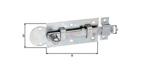GAH Alberts window transom ( 8002902175 ) length 100 mm width 30 mm shape straight extension 29 mm
