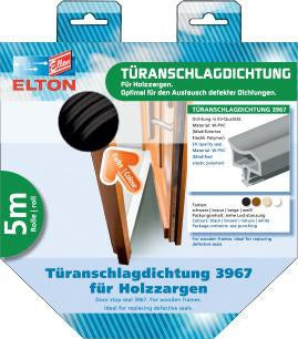 Guarnizione di battuta Ellen 3967 fai da te ( 3327023249 ) Lunghezza 5 m per l'instradamento in