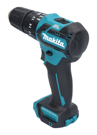 Makita HP 332 DM1E Perceuse-visseuse à percussion sans fil 12 V max. 35 Nm Brushless + 1x batterie 4,0 Ah + coffret - sans chargeur