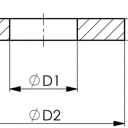 AMF Rondelle DIN 6340 ( 4000833444 ) pour vis M24
