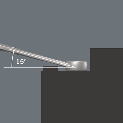 Chiave combinata Wera 6003 Joker ( 4000822302 ) SW 11 mm lunghezza 135 mm acciaio legato per utensili