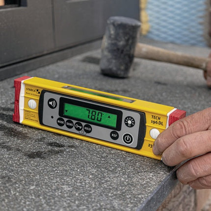 Stabila Elektronikwasserwaage TECH 196 DL ( 4000857029 ) 40 cm ± 0,5 mm/m ± 0,5 mm/m
