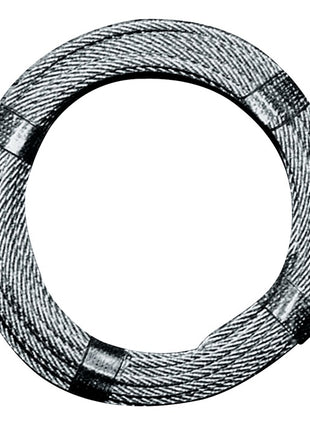 Fune metallica ( 1000134014 ) Ø 4,0 mm lunghezza 200 m 6 x 7 + 1 FE acciaio, zincato