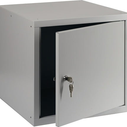 Armoire à casiers ( 9000453670 ) gris clair/gris clair 1 compartiment