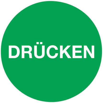 Adesivo per porta ( 3000277041 ) Ø 50 mmLxL Pellicola autoadesiva