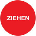 Adesivo per porta ( 3000277040 ) Ø 50 mmLxL Pellicola autoadesiva