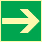 Rettungszeichen BGV A8 ( 3000277434 ) L148xB148 mm Folie