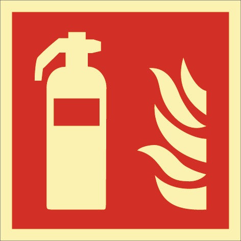 Cartello antincendio DIN EN ISO 7010 ( 9000477560 ) L148xL148 mm Lamina