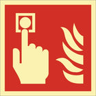 Cartello di protezione antincendio ASR A1.3/DIN EN ISO 7010/DIN 67510 ( 9000477577 ) L148xL148 mm Lamina