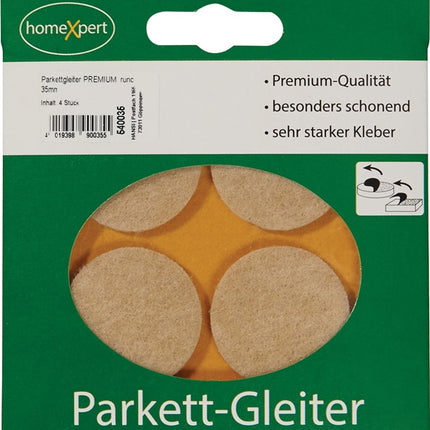 Patin de parquet Premium ( 3000271030 ) 35 mm autocollant