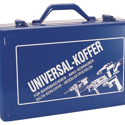 Werkzeugmaschinenkoffer ( 4000871314 ) B620xT320xH165mm Schaumstoffeinlage Stahlblech blau