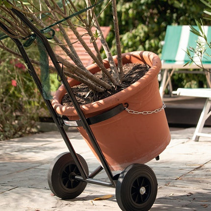 Rothenberger Carrello per il trasporto di bombole industriali ( 9000443080 ) L485xL500xH1020mm per bombole di gas propano da 5-11 kg