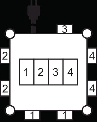 Brennenstuhl Distributeur de courant ( 8000337886 ) Fiche 400V/16 A