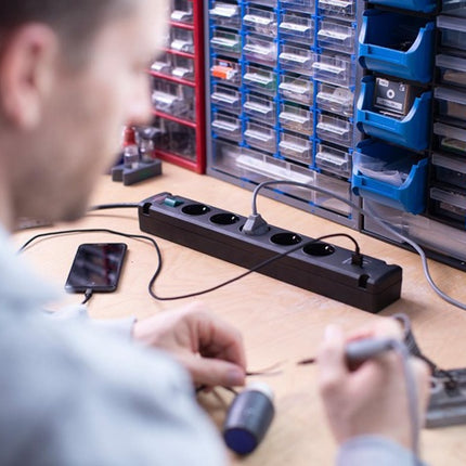 Brennenstuhl Steckdosenleiste Bremounta ( 8000594293 ) 5-fach Kabel-L.3m m.Kinderschutz