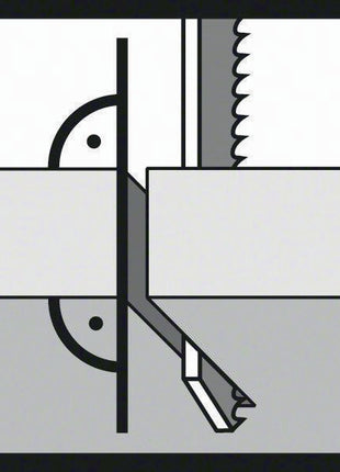 Bosch jigsaw blade T 344 DP ( 4000837571 ) overall length 152 mm HCS