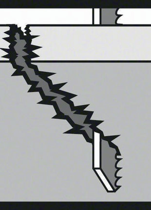 Bosch jigsaw blade T 344 DP ( 4000837571 ) overall length 152 mm HCS