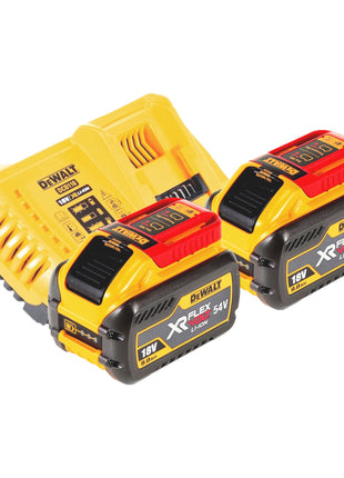 DeWalt DCS 573 X2 Akku Handkreissäge 18 V 190 x 30 mm Brushless + 2x Akku 9,0 Ah + Ladegerät