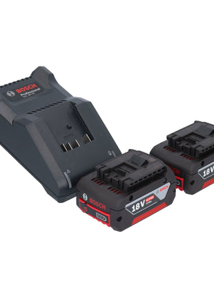 Bosch GHO 18V-26 Pialla professionale a batteria 18 V 2,6 mm senza spazzole + 2x batteria ricaricabile 4,0 Ah + caricatore + L-Boxx