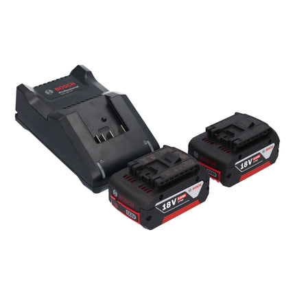 Bosch GHO 18V-26 Professional Rabot sans fil 18 V 2,6 mm Brushless + 2x batterie 5,0 Ah + chargeur + L-Boxx