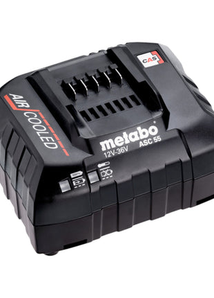 Metabo basic set 3x LiHD battery pack 12 V 4.0 Ah battery ( 3x 625349000 ) + ASC 55 charger ( 627044000 )