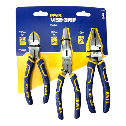 Irwin Visegrip Pro Zangen Set 150 200 175 mm 3 Stk 10505483  1 - toolbrothers
