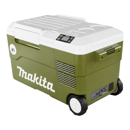 Makita DCW 180 SFO Boîte de refroidissement et de chaleur 36 V ( 2x 18 V ) 20 L Olive - Outdoor Adventures Edition + 1x batterie 3,0 Ah + chargeur