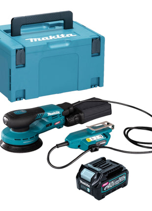 Makita BO 001 CGD101 Akku Exzenterschleifer 40 V max 125 mm 5 0 mm Hub Brushless 1x Akku 2 5 Ah Makpac ohne Ladegeraet 0 - toolbrothers