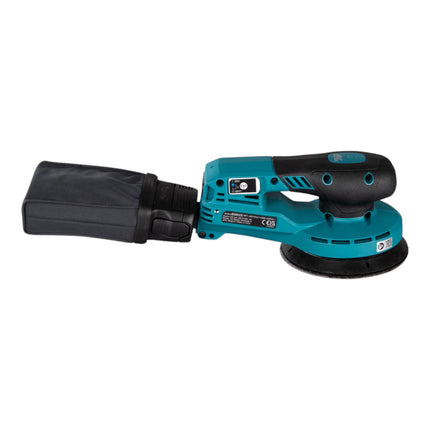 Makita BO 001 CGT101 Ponceuse excentrique sans fil 40 V max. 125 mm 5,0 mm Course Brushless + 1x batterie 5,0 Ah + chargeur + Makpac