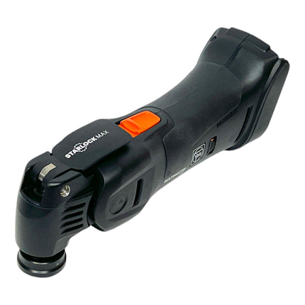 Fein Multimaster AMM 700 MAX AS utensile multifunzione a batteria 18 V Starlock Max Black Edition + L-Boxx - senza batteria, senza caricabatterie