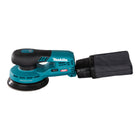 Makita BO 003 CGM101 Cordless random orbit sander 40 V max. 125 mm 3.0 mm stroke Brushless + 1x rechargeable battery 4.0 Ah + Makpac - without charger