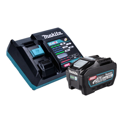 Makita BO 005 CGT101 Levigatrice orbitale a batteria 40 V max. 80 x 130 mm 3,0 mm di corsa Brushless + 1x batteria ricaricabile 5,0 Ah + caricabatterie + Makpac