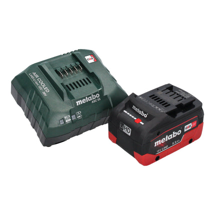 Metabo HG 18 LTX 500 Bloc batterie 18 V 300 / 500 C + 1x batterie LiHD 5,5 Ah + chargeur