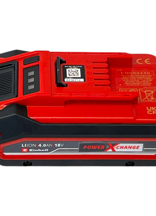 Batería Einhell 3x Power X-Change Plus 18 V 4,0 Ah Li-Ion (3x 4511553) con indicador de nivel de carga