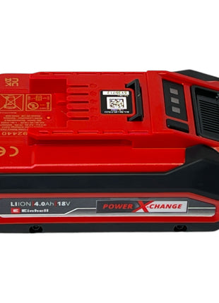 Zestaw startowy Einhell PXC 2x akumulator Power X-Change Plus 18 V 4.0 Ah ( 2x 4511553 ) + podwójna ładowarka Power X-Twincharger 3A ( 4512069 )