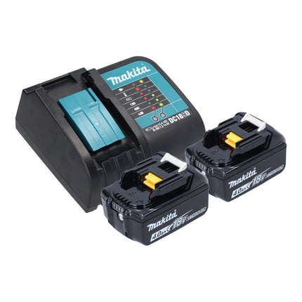 Spruzzatore a pressione a batteria Makita DUS 158 SM2 18 V 15 l 5,0 bar + 2x batteria ricaricabile 4,0 Ah + caricabatterie