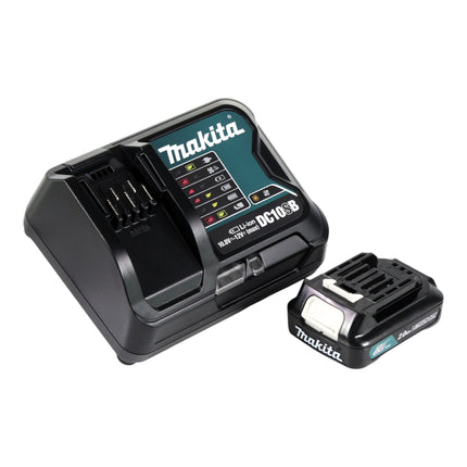 Makita UB 101 DSA1 Soffiatore a batteria 12 V max. + 1x batteria 2,0 Ah + caricabatterie