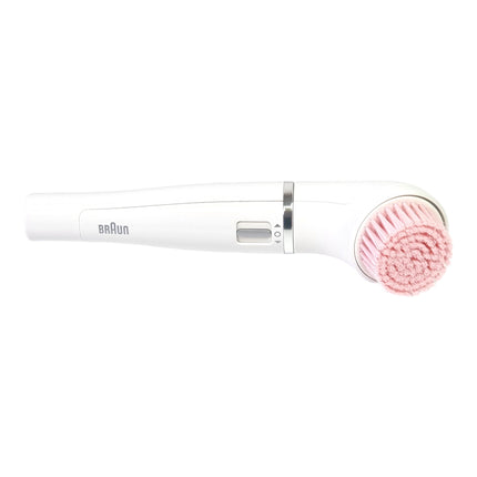 BRAUN Silk-pil 9 Flex 9-100 Coffret beauté Epilateur Femme + brosse nettoyante visage FaceSpa + 9 accessoires + housse blanche / dorée