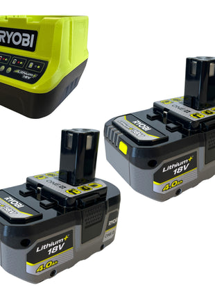 RYOBI OBL1820S soffiatore a batteria 18 V 245 km/h + 2x batteria 4,0 Ah + caricatore