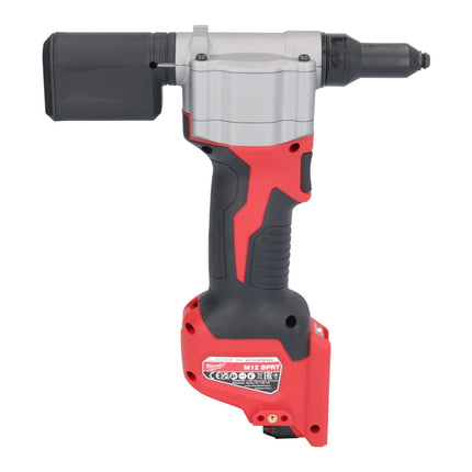 Milwaukee M12 BPRT-201 Riveteuse sans fil 12 V 20,32 mm + 1x batterie 2,0 Ah - sans chargeur