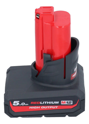 Milwaukee M12 BPRT-501 cordless blind riveter 12 V 20.32 mm + 1x rechargeable battery 5.0 Ah - without charger