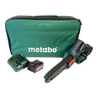 Metabo MS 18 LTX 15 Akku Gehoelzsaege 18 V 15 cm 5 m s 1x Akku 5 2 Ah Ladegeraet Tasche 0 - toolbrothers