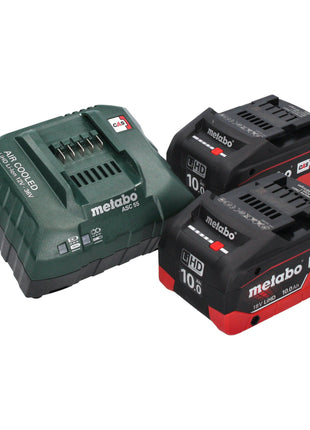 Metabo RW 18 LTX 120 Mieszadło akumulatorowe 18 V 40 l pojemność mieszania 2x akumulator LiHD 10,0 Ah + ładowarka