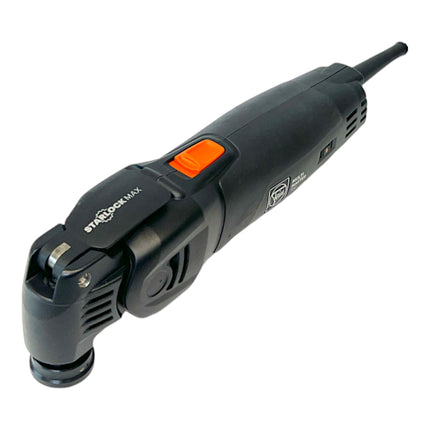 Fein Multimaster MM 700 Max utensile multifunzione 450 W Starlock Max Black Edition + set di accessori per la levigatura 63 pezzi + L-Boxx