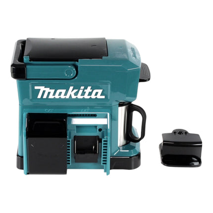 Makita DCM 501 SG Cafetière sans fil 12 V maxi / 18 V + 1x batterie 6,0 Ah + chargeur