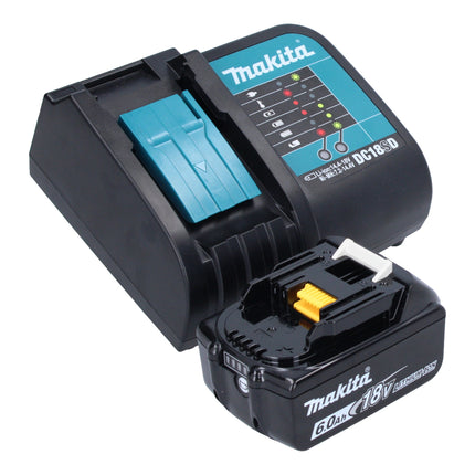 Makita DCM 501 SG Cafetière sans fil 12 V maxi / 18 V + 1x batterie 6,0 Ah + chargeur